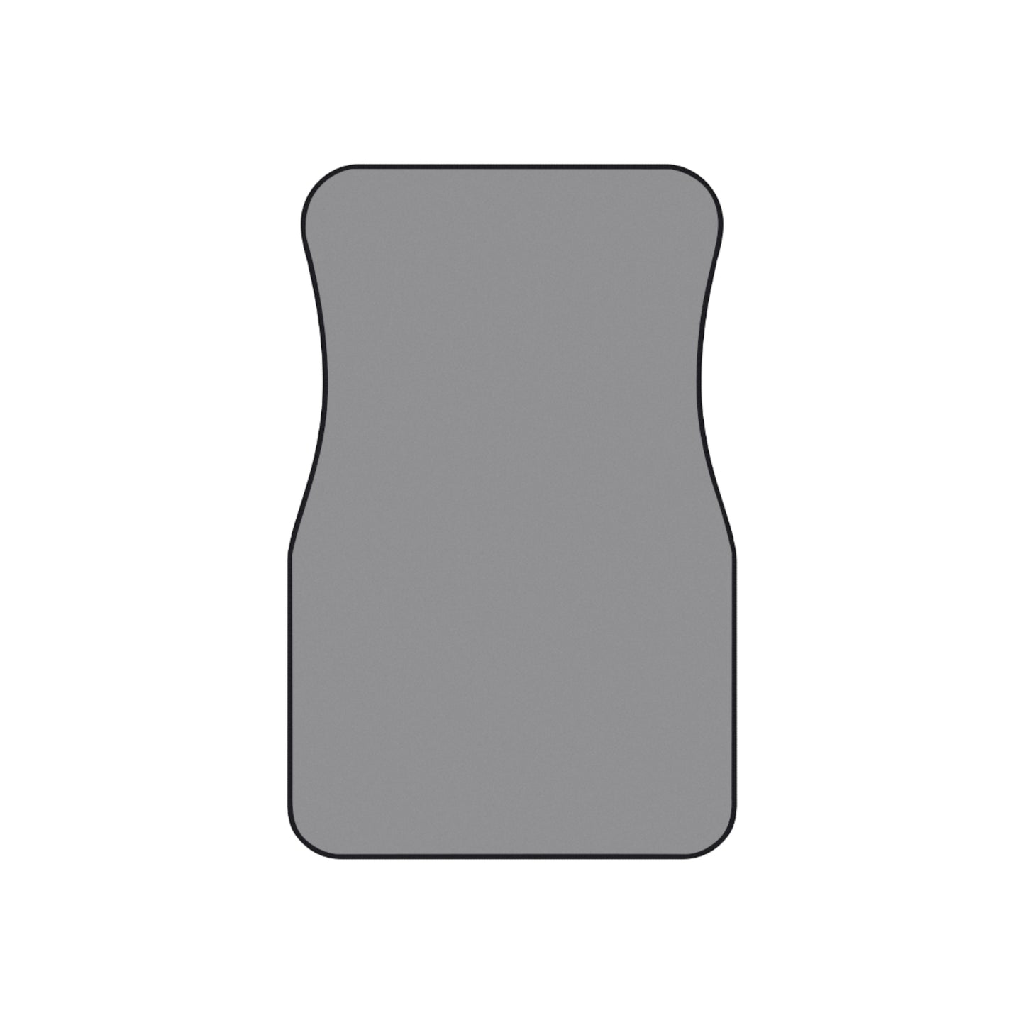 Floral Highland Cow Car Mats | Front Floor Mats