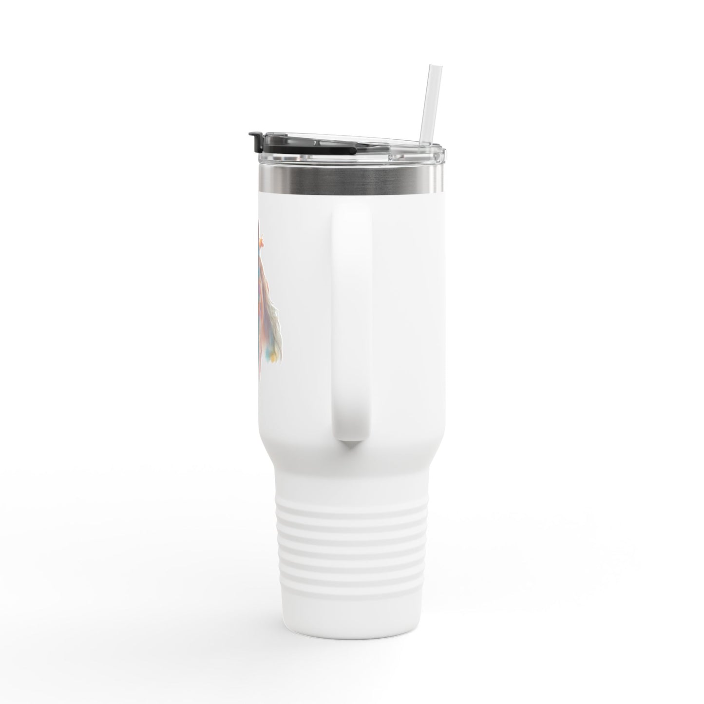 Boho Floral Horse Insulated Travel Mug | 40oz