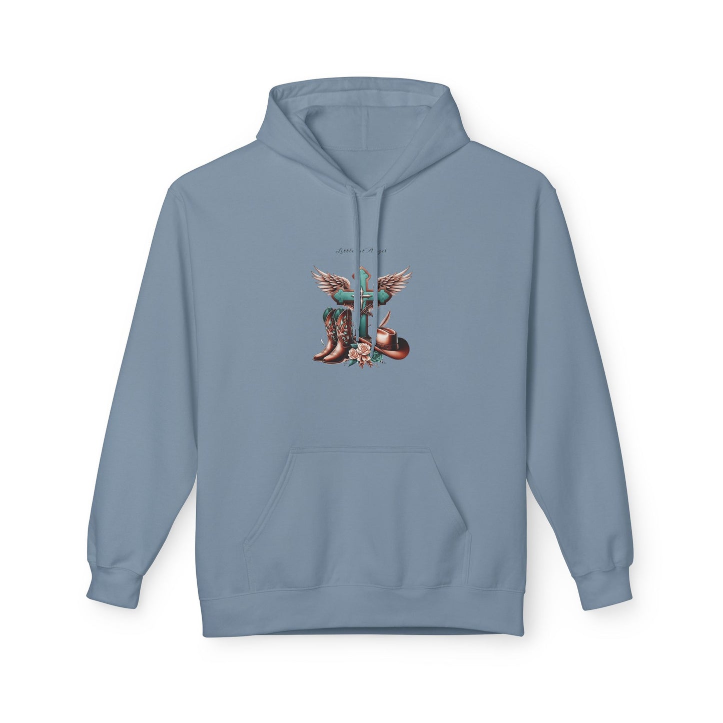 Winged Cowgirl Boots Hoodie | Western Angel Boots Design