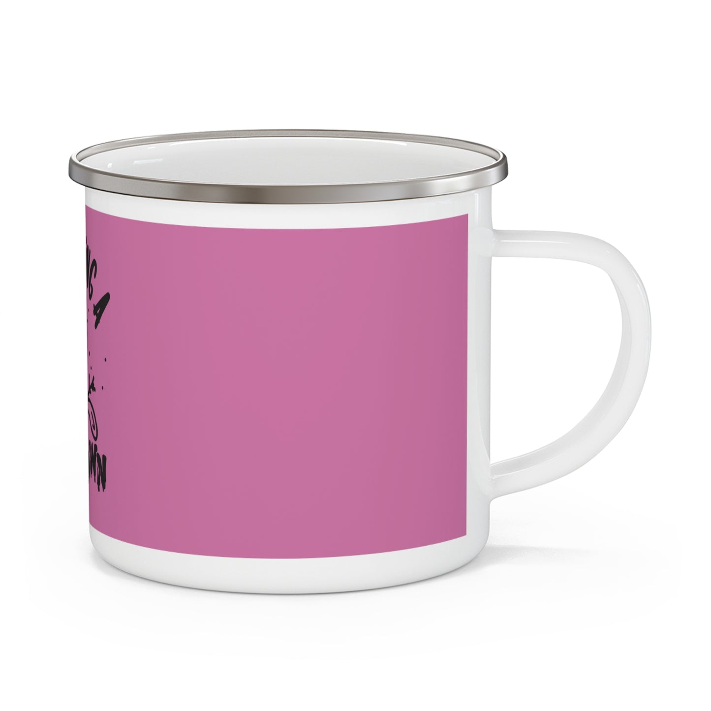 Enamel Mug — "I'm Having a Meltdown" Cute Melting Snowman Camping Cup