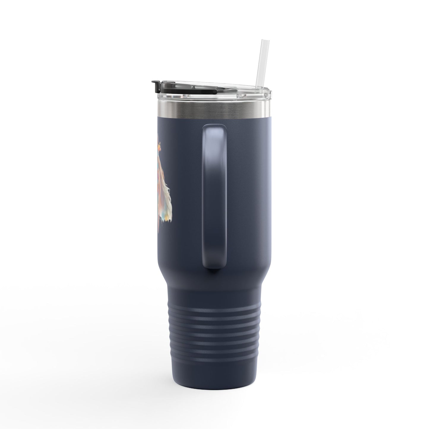 Boho Floral Horse Insulated Travel Mug | 40oz