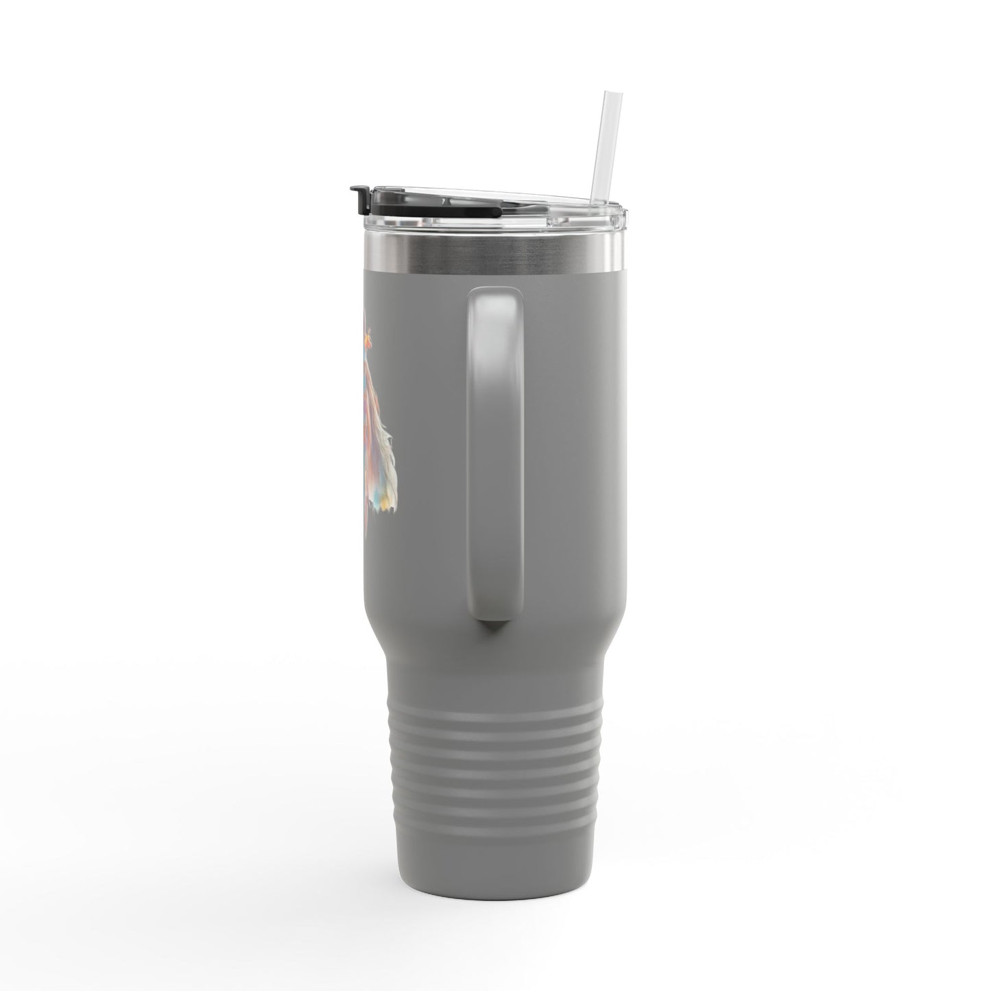 Boho Floral Horse Insulated Travel Mug | 40oz