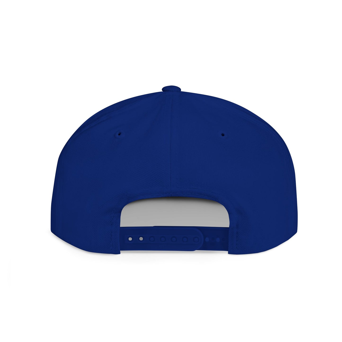 Zombie Wave Snapback Hat — Retro Neon Skull Flat-Bill Cap