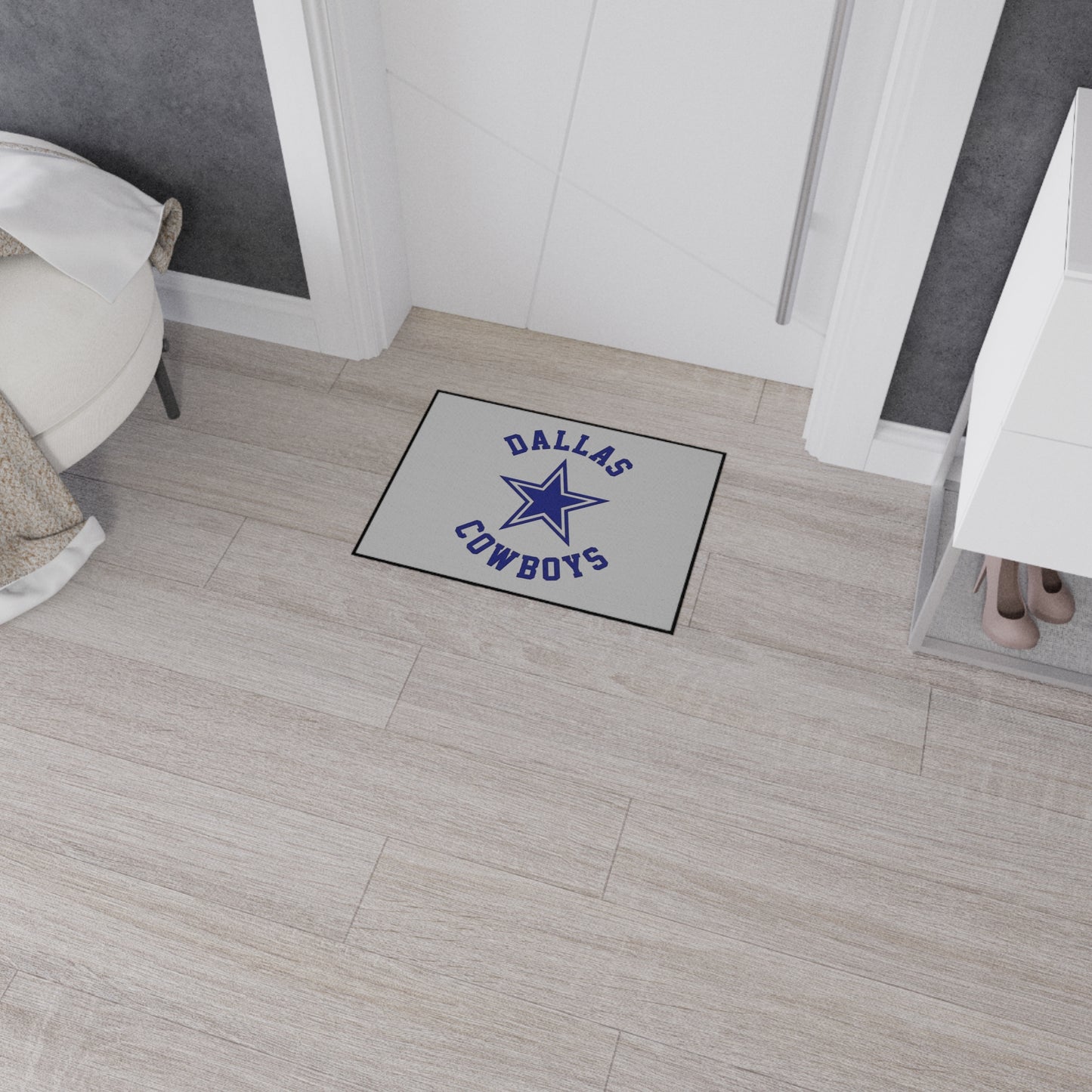Dallas Cowboys Star logo Floor Mat | Team Sports Decor