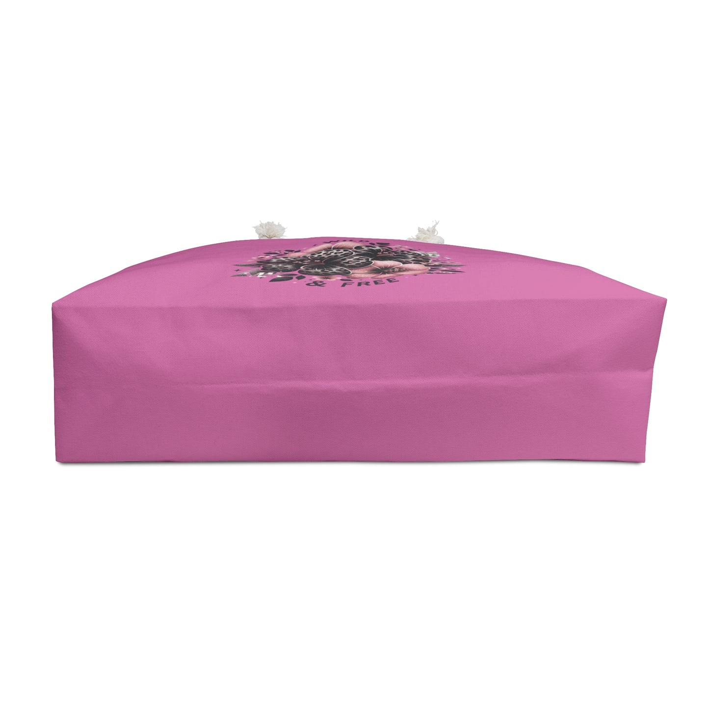 Wild & Free Leopard Floral Weekender Bag | Pink Travel Tote