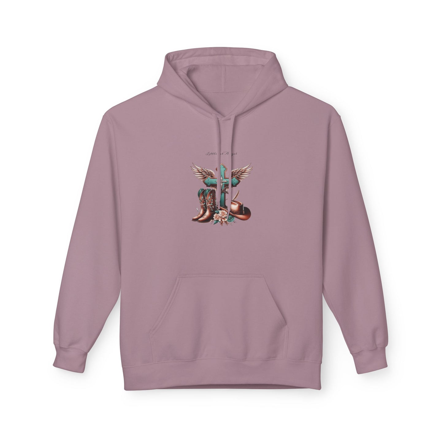 Winged Cowgirl Boots Hoodie | Western Angel Boots Design