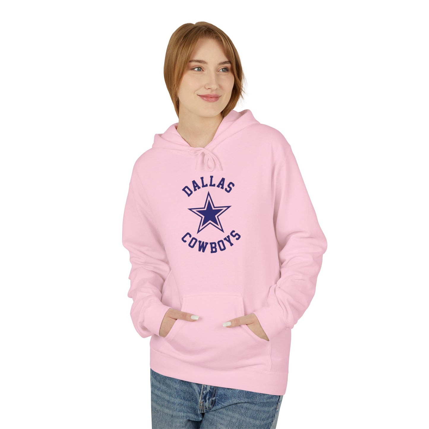 Star Logo Football Hoodie | Dallas Cowboys Style