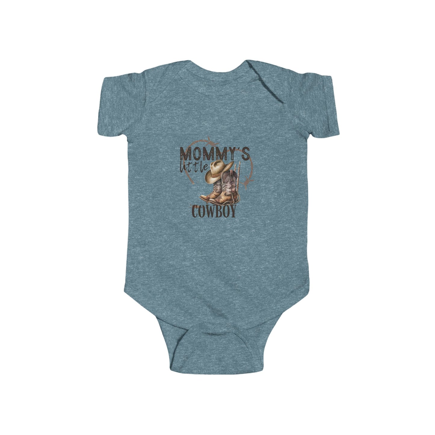 Mommy's Little Cowboy Bodysuit | Baby Western Rodeo Graphic