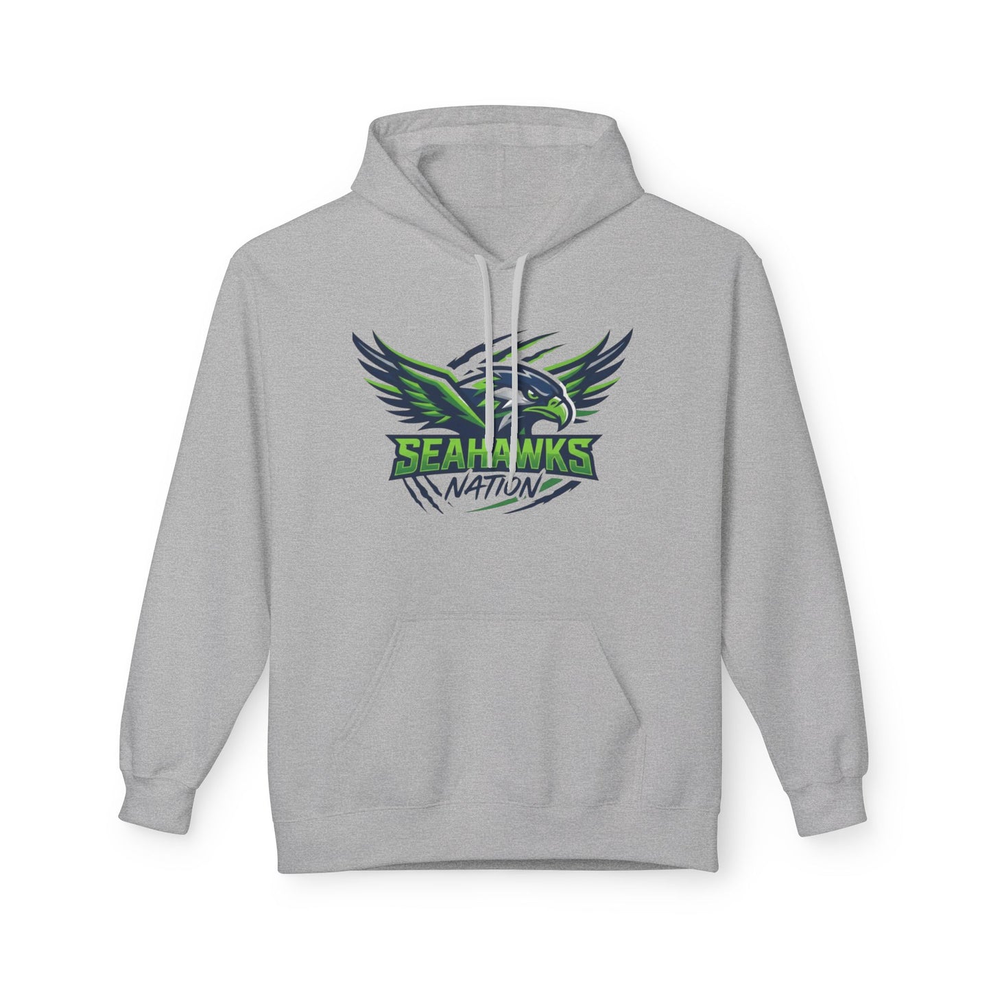 Seahawks Nation Hoodie — Football Fan Crewneck Pullover