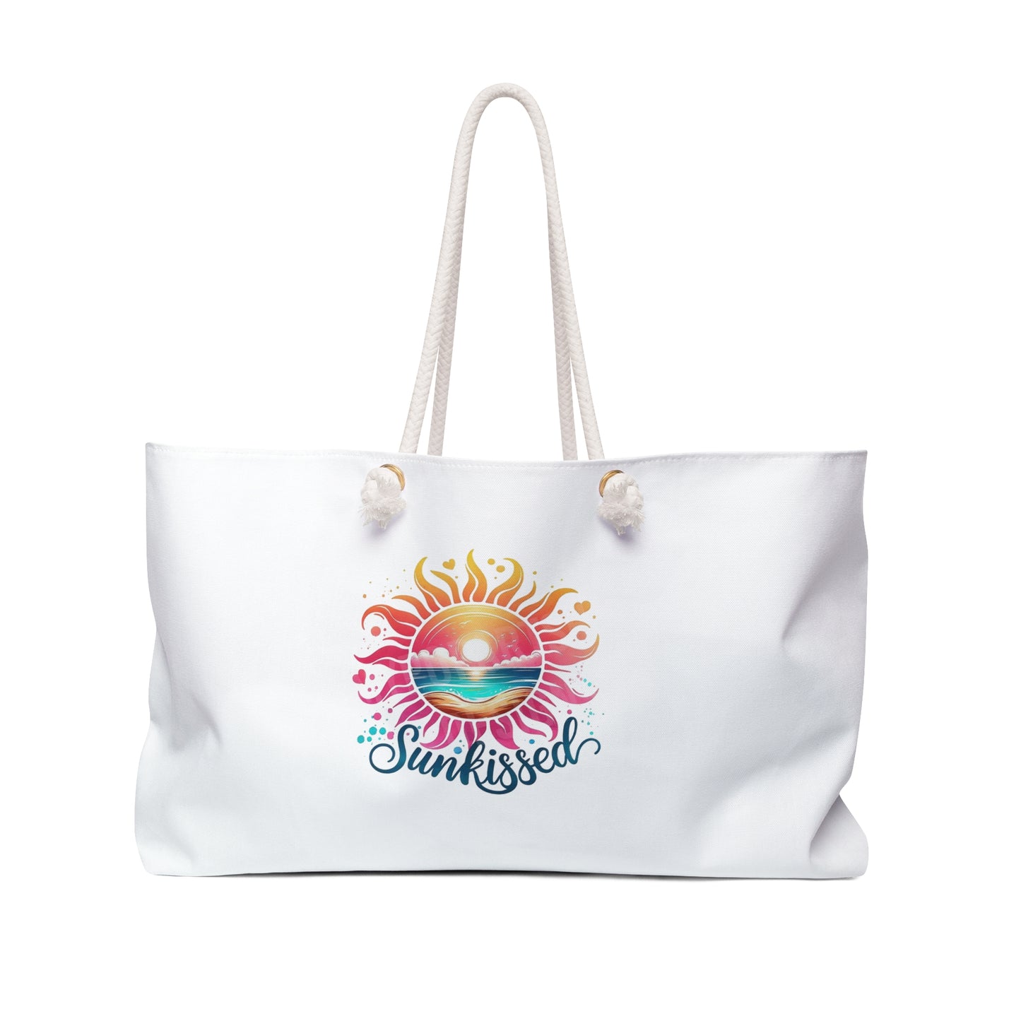 Sunkissed Sun and Waves Weekender Bag | Beach Tote, Summer Travel