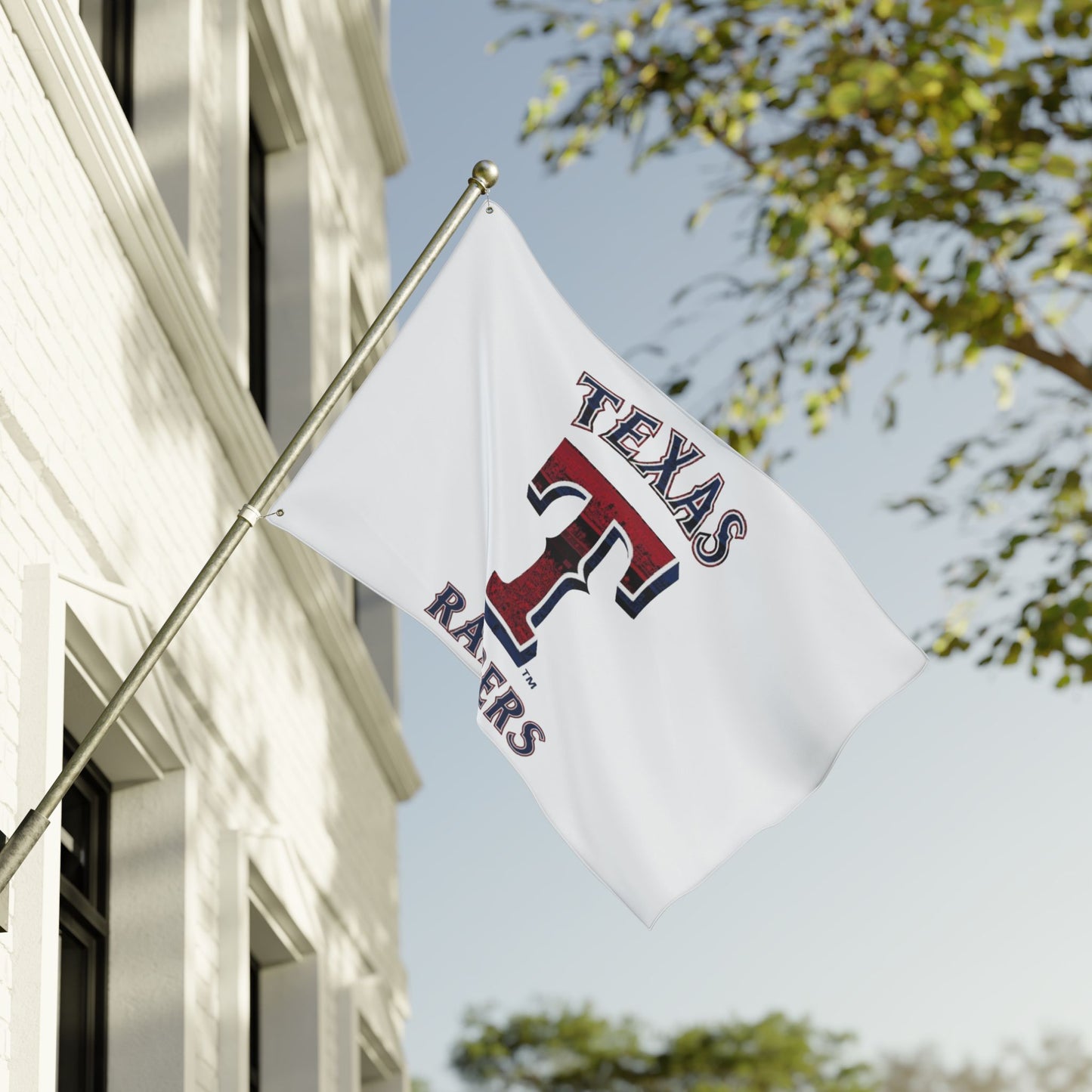 Texas Rangers logo Flag | Double Sided Sports Team Banner