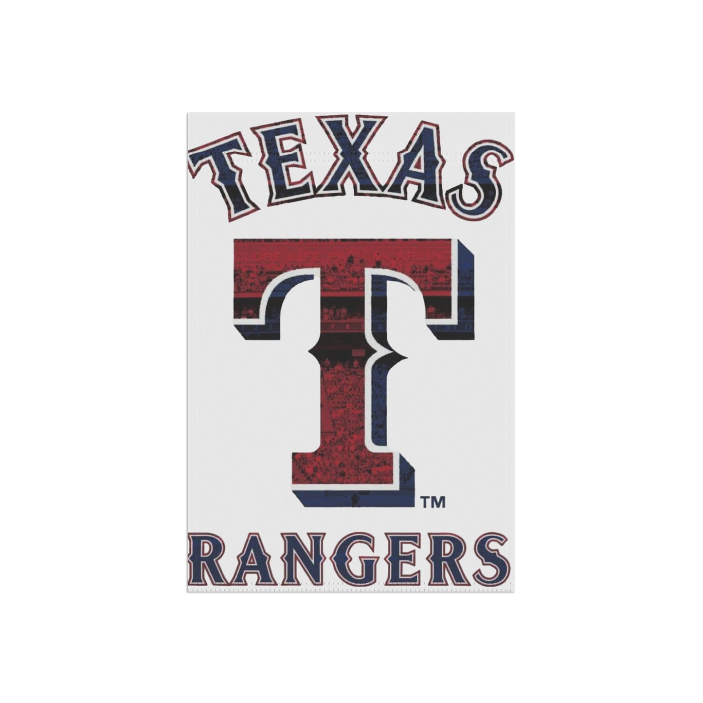 Texas Rangers T Garden Flag | House Banner, MLB Team Logo