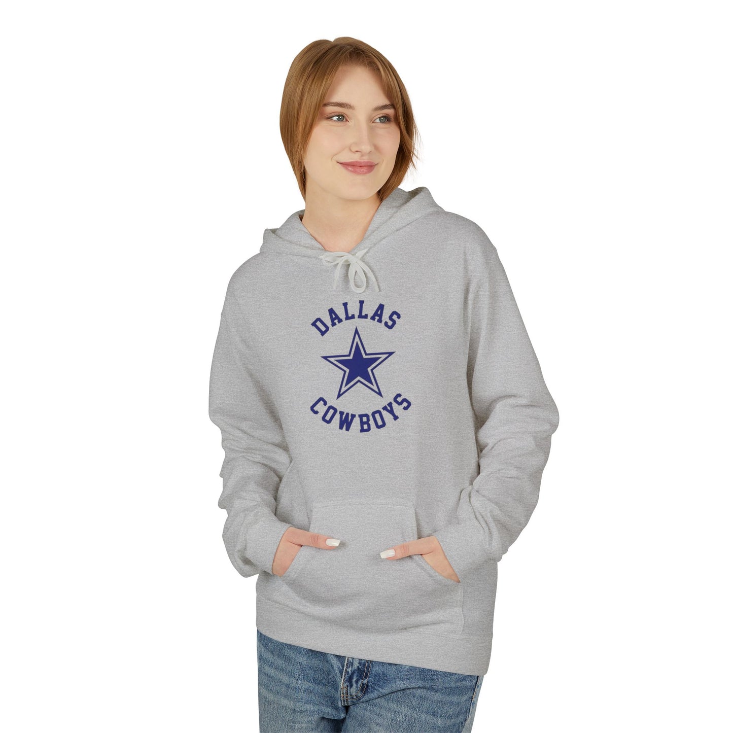 Star Logo Football Hoodie | Dallas Cowboys Style