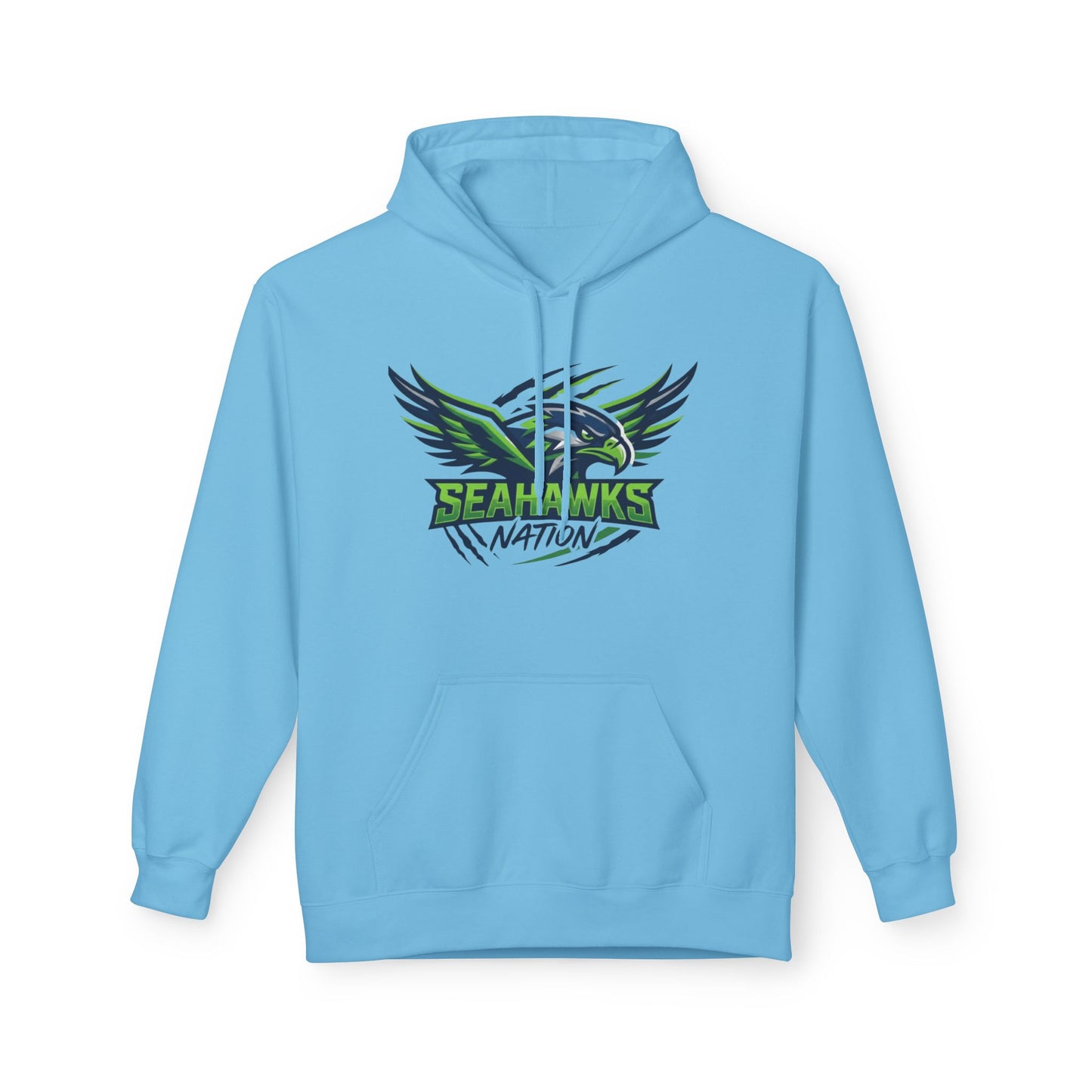 Seahawks Nation Hoodie — Football Fan Crewneck Pullover