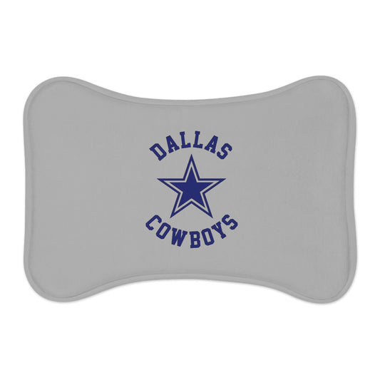 Dallas Cowboys Pet Feeding Mat | Dog Cat Bowl Placemat