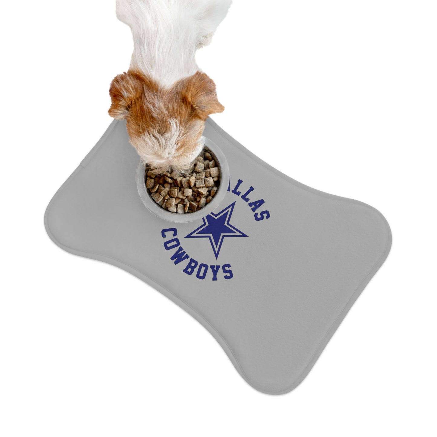 Dallas Cowboys Pet Feeding Mat | Dog Cat Bowl Placemat