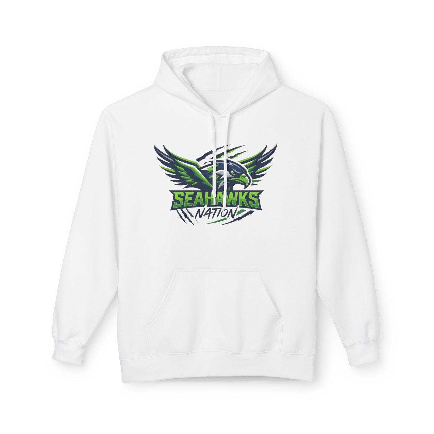 Seahawks Nation Hoodie — Football Fan Crewneck Pullover