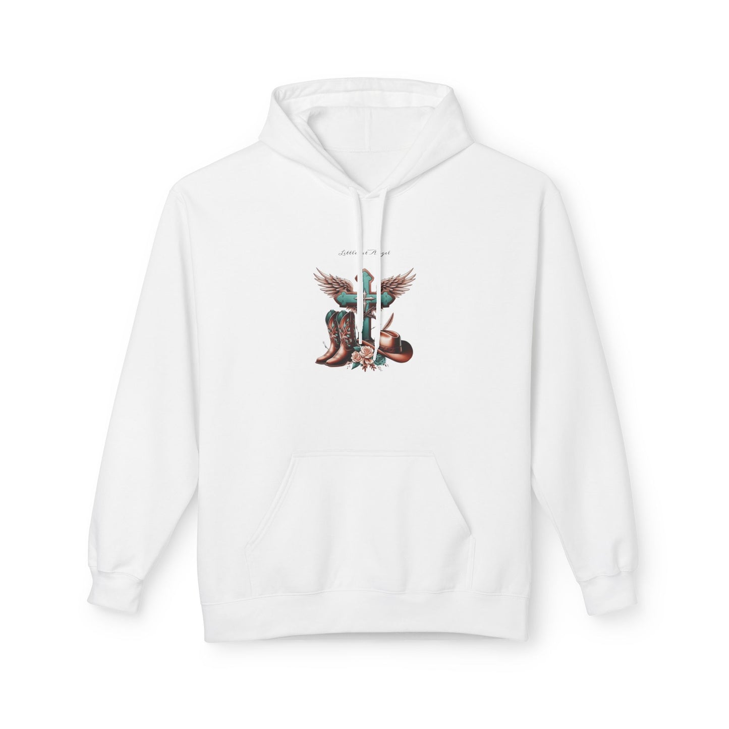 Winged Cowgirl Boots Hoodie | Western Angel Boots Design