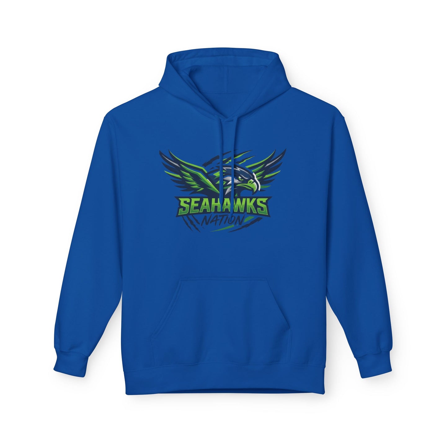 Seahawks Nation Hoodie — Football Fan Crewneck Pullover