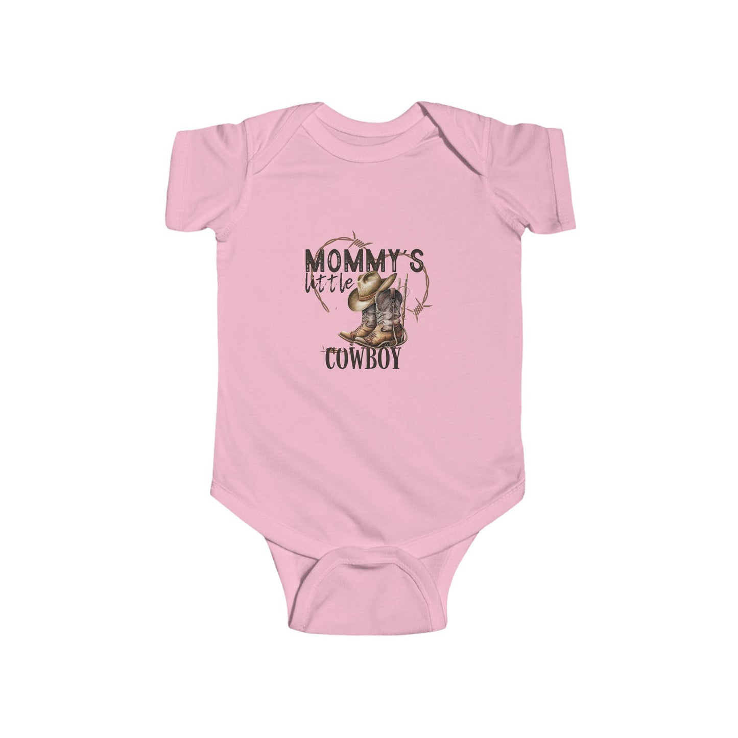 Mommy's Little Cowboy Bodysuit | Baby Western Rodeo Graphic