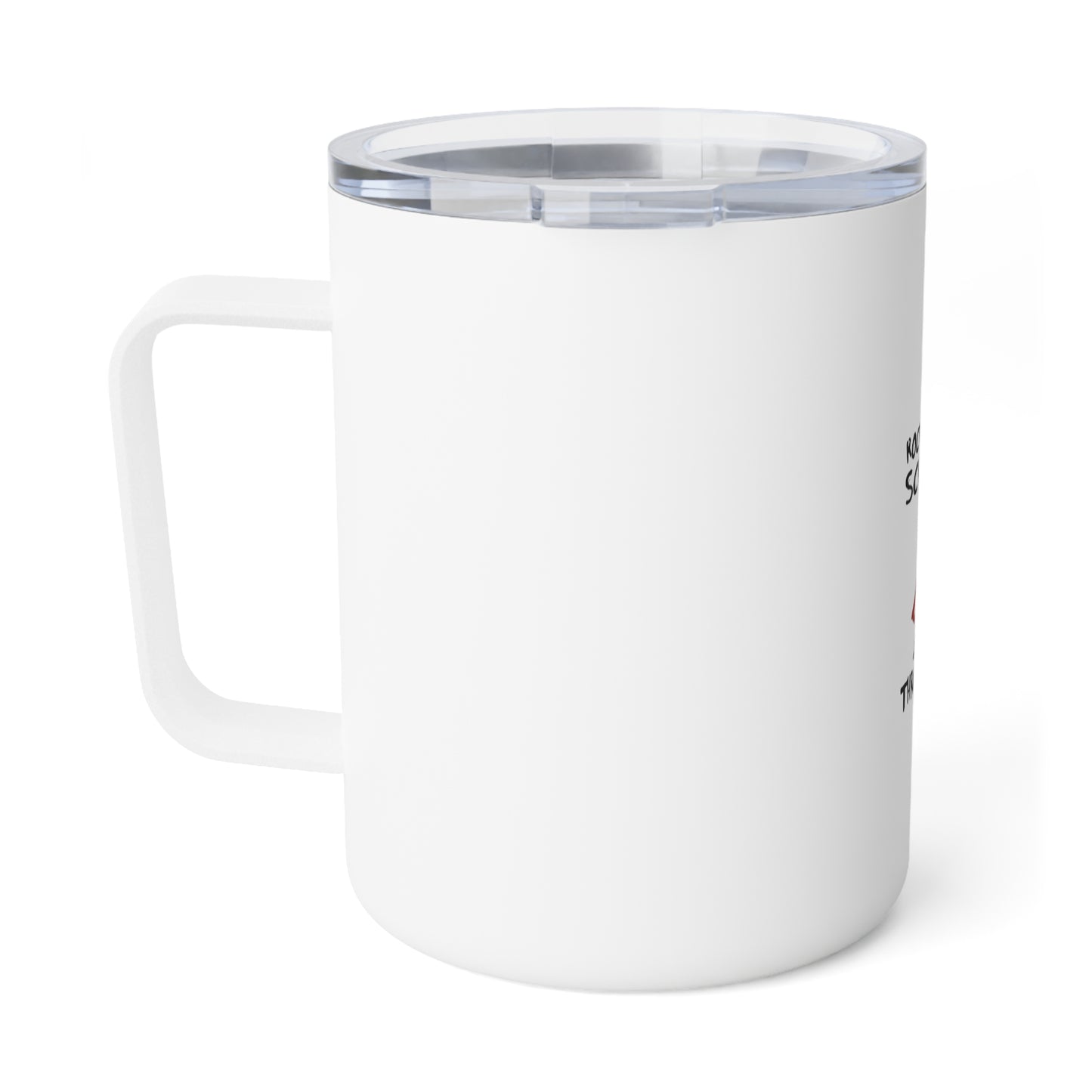 Grinch Throat Punch illustration insulated mug | 10oz Coffee Mug