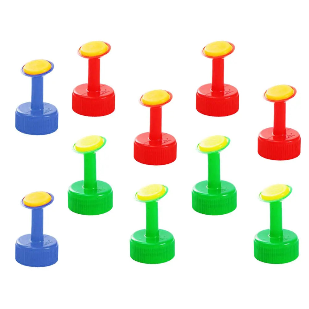 10Pcs Garden Watering Sprinklers Sprinkler Nozzle for Flower Care Portable Bottle Watering Nozzles Sturdy Plastic Reusable