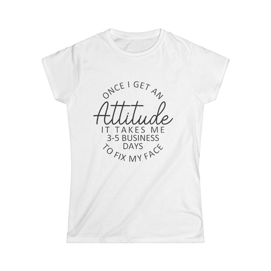 Funny Women's Softstyle Tee - Cute Graphic T-Shirt, Humorous Top, Comfy Shirt, Hilarious Tee, Lightweight Tee for Her
