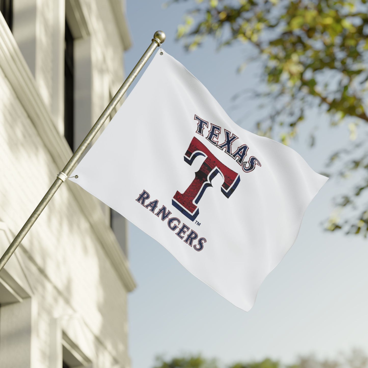 Texas Rangers logo Flag | Double Sided Sports Team Banner