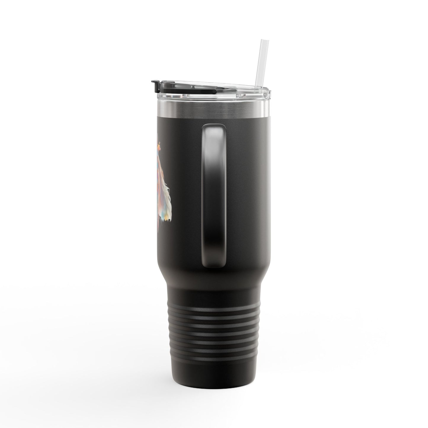 Boho Floral Horse Insulated Travel Mug | 40oz