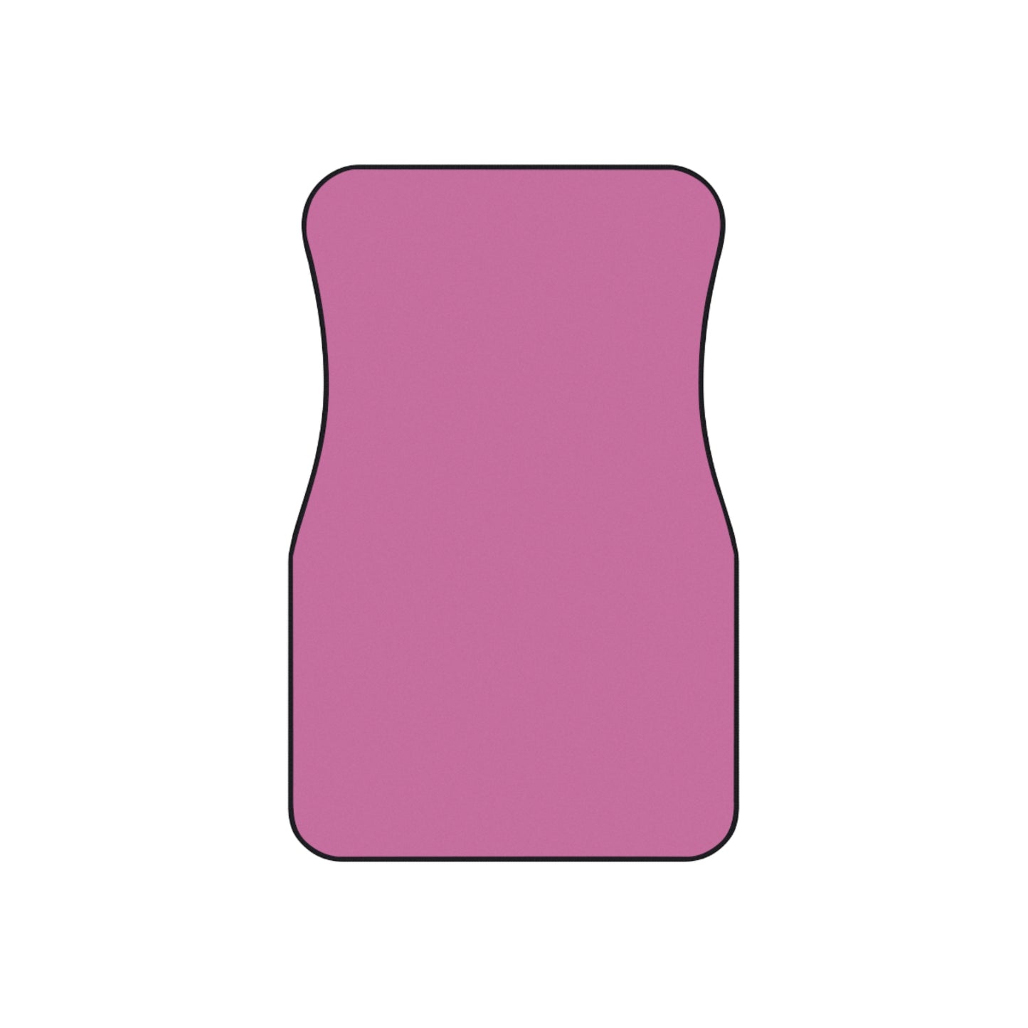 Floral Highland Cow Car Mats | Front Seat Floor Mats