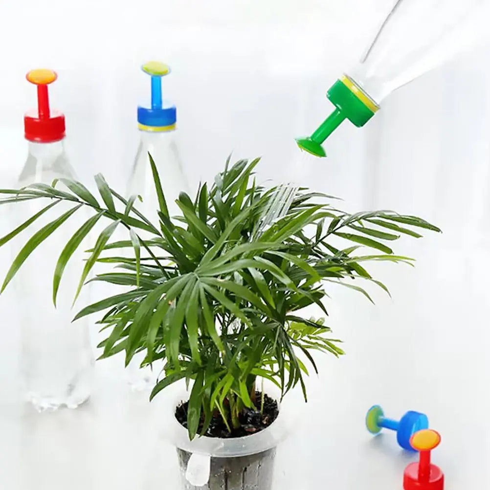 10Pcs Garden Watering Sprinklers Sprinkler Nozzle for Flower Care Portable Bottle Watering Nozzles Sturdy Plastic Reusable