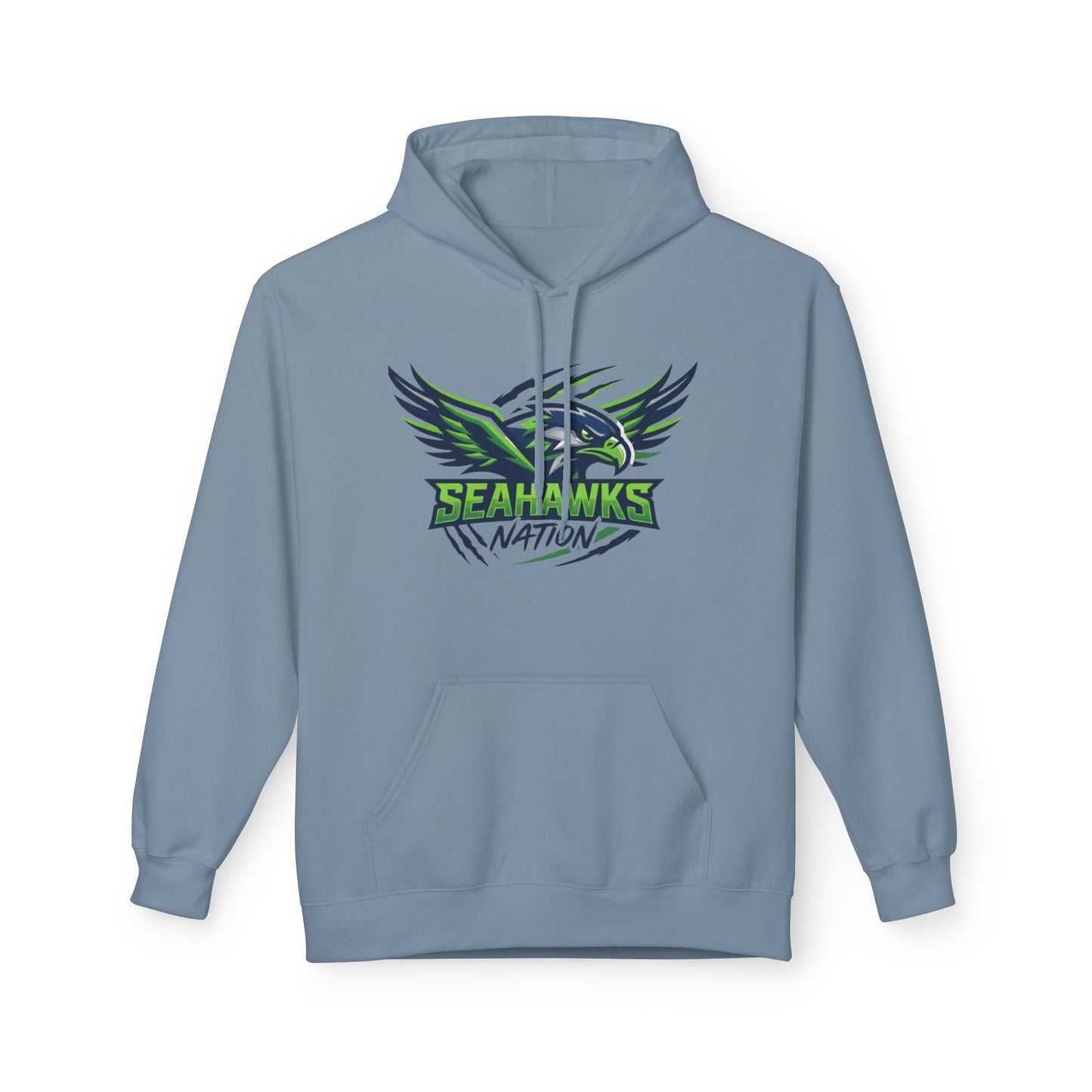 Seahawks Nation Hoodie — Football Fan Crewneck Pullover