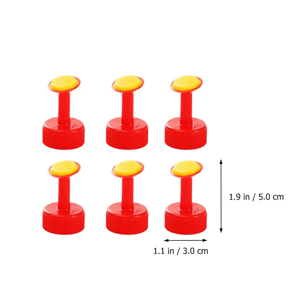 10Pcs Garden Watering Sprinklers Sprinkler Nozzle for Flower Care Portable Bottle Watering Nozzles Sturdy Plastic Reusable