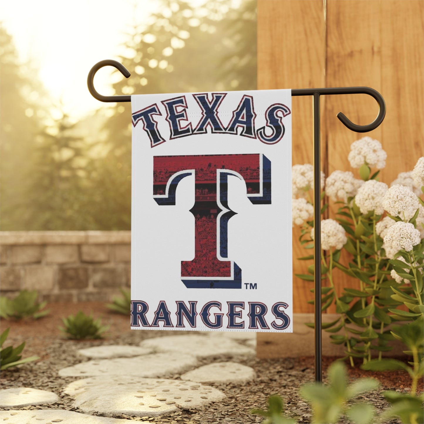 Texas Rangers T Garden Flag | House Banner, MLB Team Logo