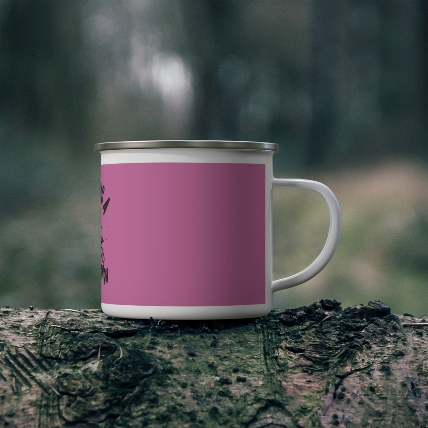 Enamel Mug — "I'm Having a Meltdown" Cute Melting Snowman Camping Cup