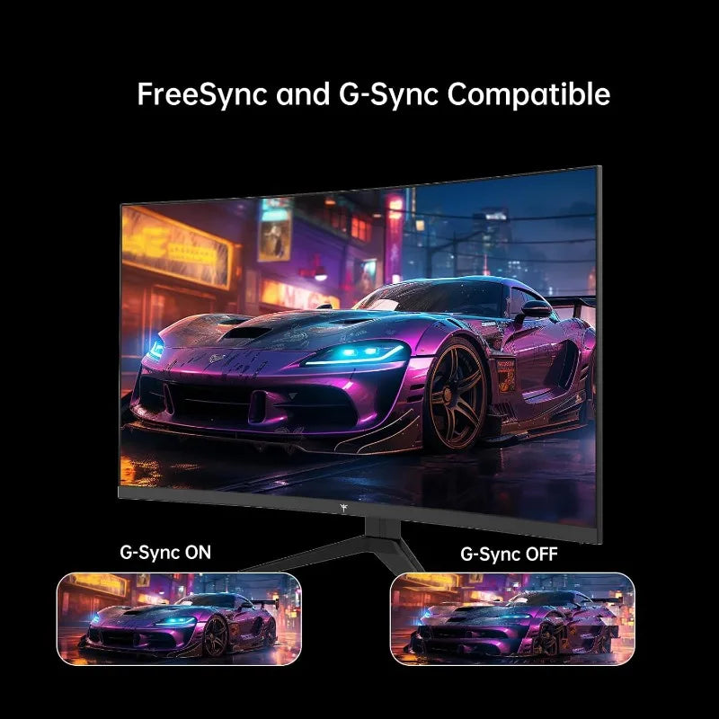 32 Inch FHD 1080p Curved Gaming Monitor - VA 1500R Curved Monitor, 165Hz 1ms MPRT, FreeSync & G-Sync, 122% sRGB
